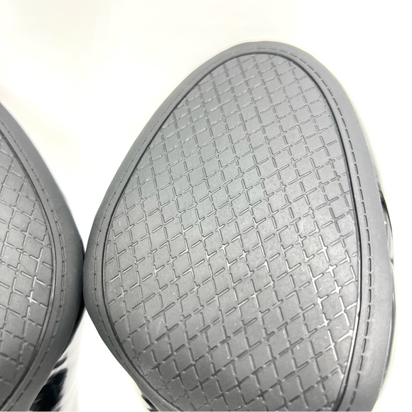 Jessica Simpson Calie Black Patent Faux Vegan Leather Heels Pumps Shoes 9.5 - Picture 10 of 13